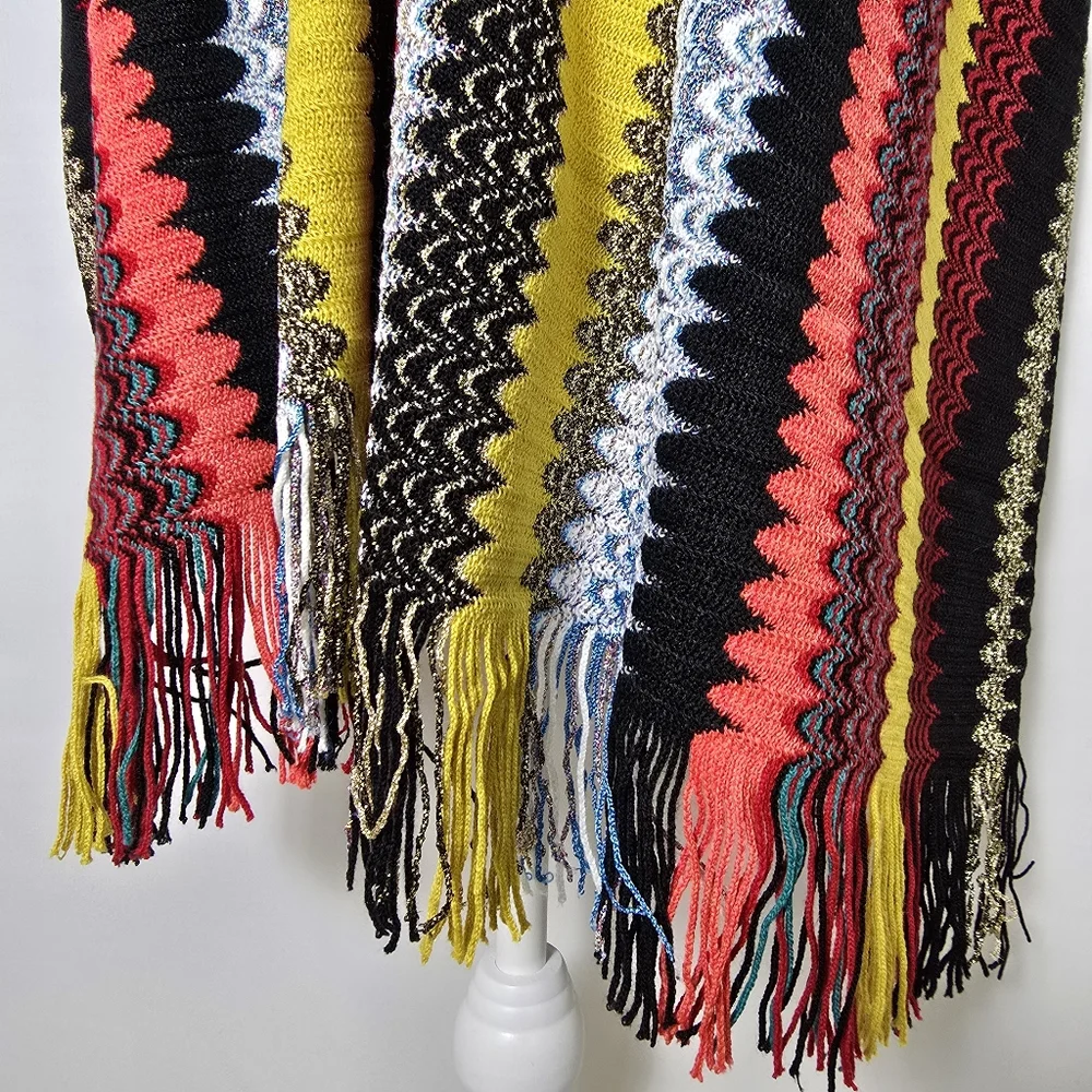 Missoni Chevron Shimmering Scarf 76